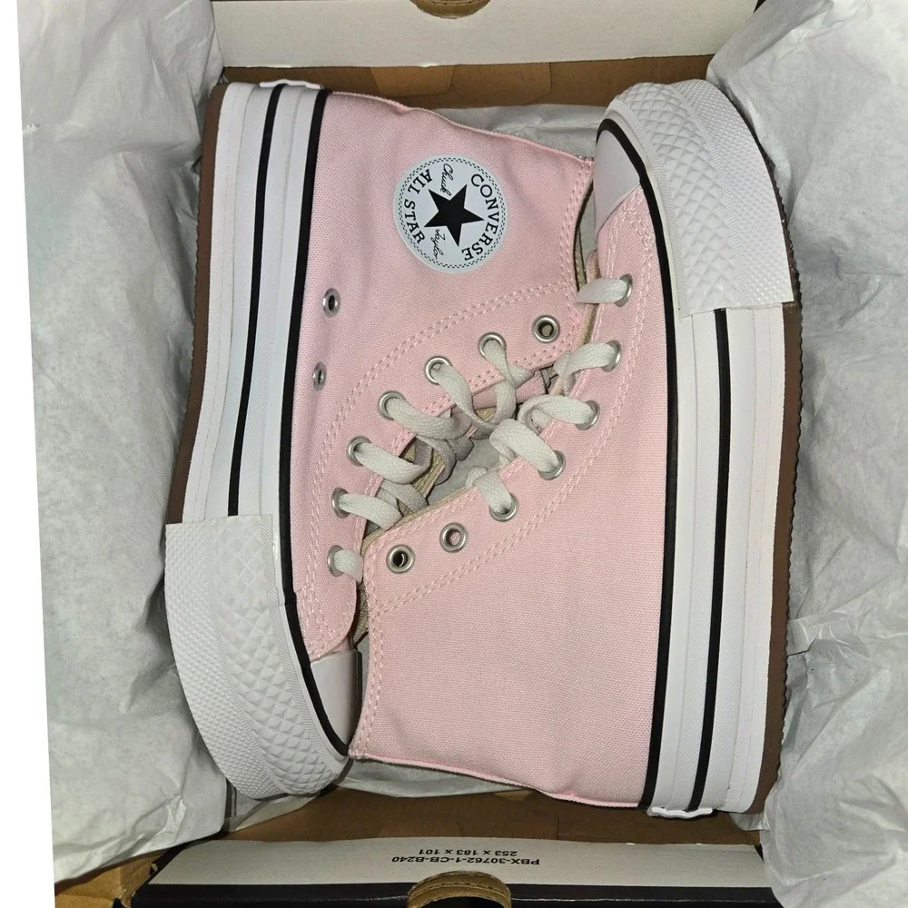Converse Chuck Taylor All Star Eva Lift Hi Sugar Berry Pink A11832F Youth 2